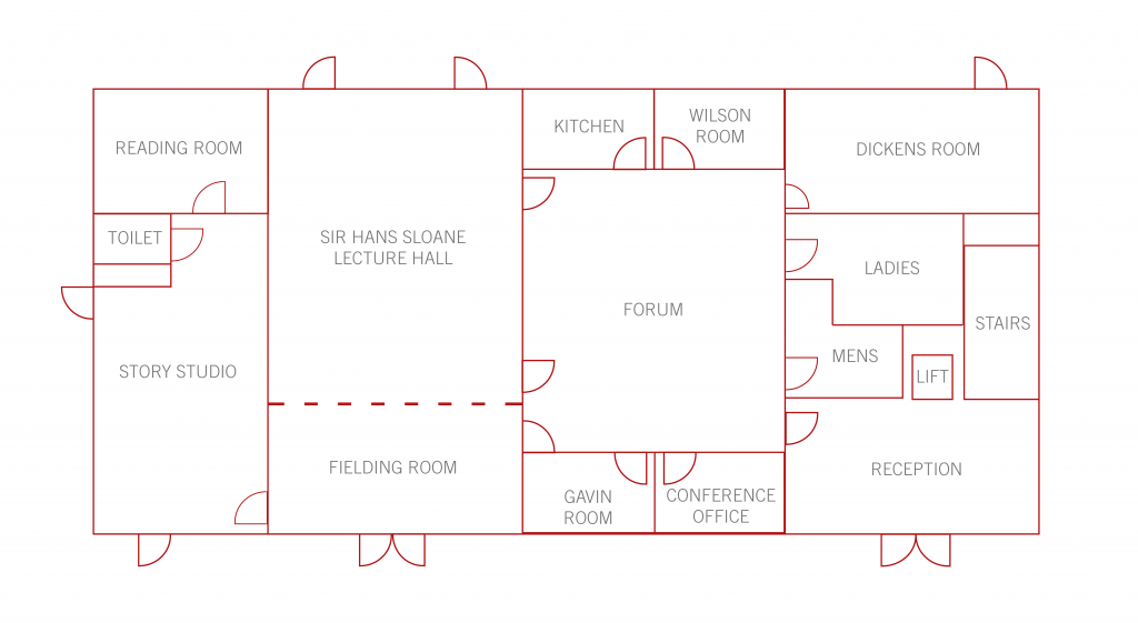 Floor Plan and Capacity - Coram